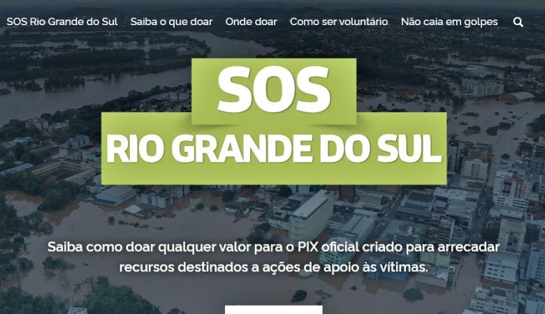 Studio Notícias | Studio TV Estado lança novo site com orientações sobre doações e voluntariado para ajudar municípios atingidos pelas enchentes