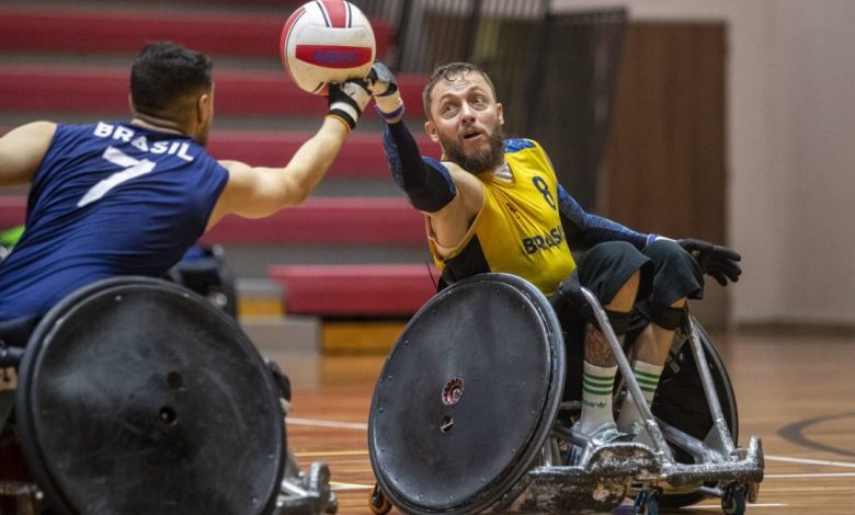 Studio Notícias | Studio TV Avaliações durante a preparação da Seleção Brasileira de rúgbi para os Jogos Parapan-Americanos de Santiago