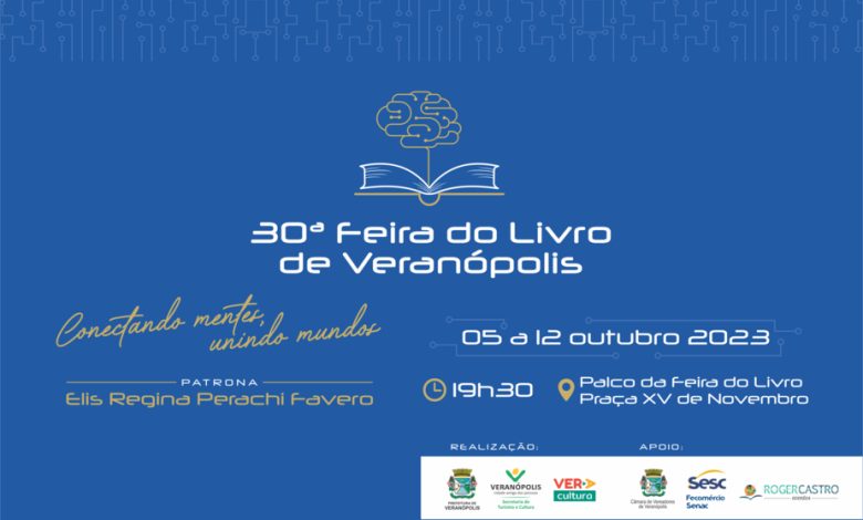 Studio Notícias | Studio TV 30ª edição da Feira do Livro de Veranópolis acontece de 05 a 12 de outubro; confira a programação