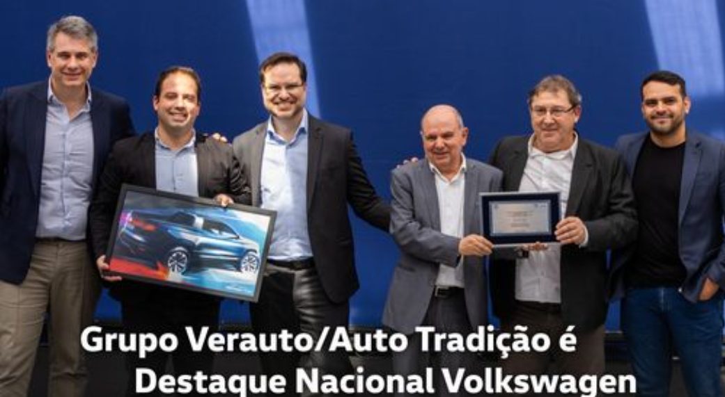 Grupo Verauto Auto Tradição é destaque nacional da Volkswagen 1 Studio Notícias | Studio TV Grupo Verauto Auto Tradição é destaque nacional da Volkswagen