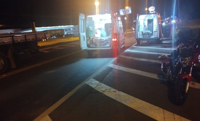 Studio Notícias | Studio TV Acidente de trânsito na BR-470 em Garibaldi deixa motociclista ferido