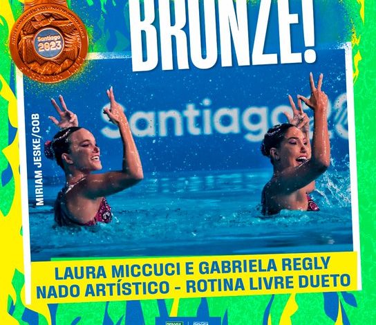 Studio Notícias | Studio TV Jogos Pan-Americanos: Hidalgo conquista o ouro no triatlo e dupla brasileira conquista bronze no nado artístico