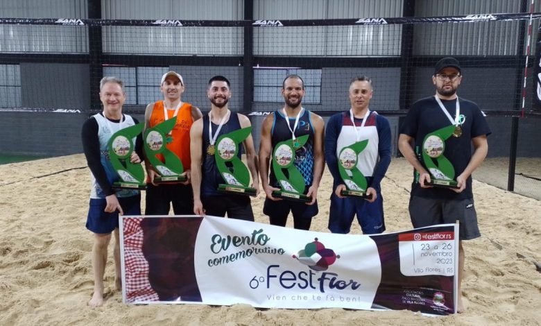 Studio Notícias | Studio TV Torneio 6ª FestFlor de Vôlei de Areia