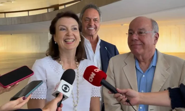 Studio Notícias | Studio TV Reunião entre Vieira e chanceler de Milei indica avanço do Mercosul
