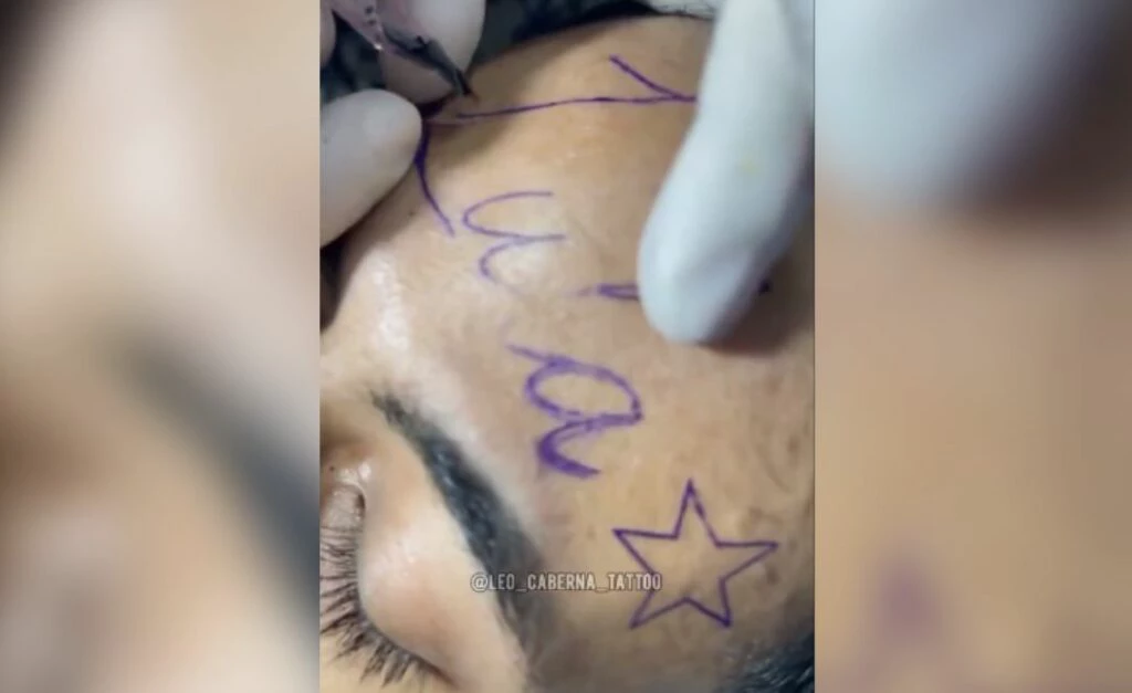 Homem tatua Lula e a estrela do PT na testa e gera polêmica nas redes 1 Studio Notícias | Studio TV Homem tatua Lula e a estrela do PT na testa e gera polêmica nas redes