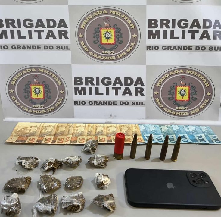 Homem é preso por tráfico de drogas em Três Coroas 1 Studio Notícias | Studio TV Homem é preso por tráfico de drogas em Três Coroas