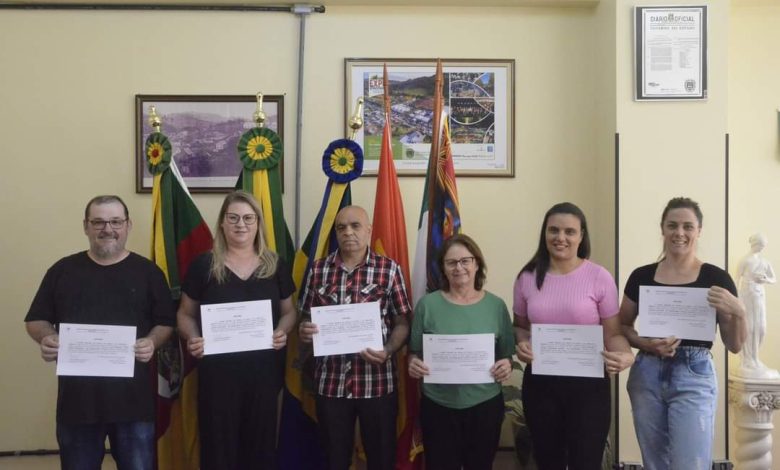 Studio Notícias | Studio TV Novos Conselheiros Tutelares tomam posse em Nova Bassano
