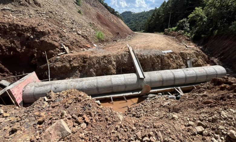 Studio Notícias | Studio TV Pavimentação da ERS-126: pintura inicia e terraplanagem avança em Nova Araçá