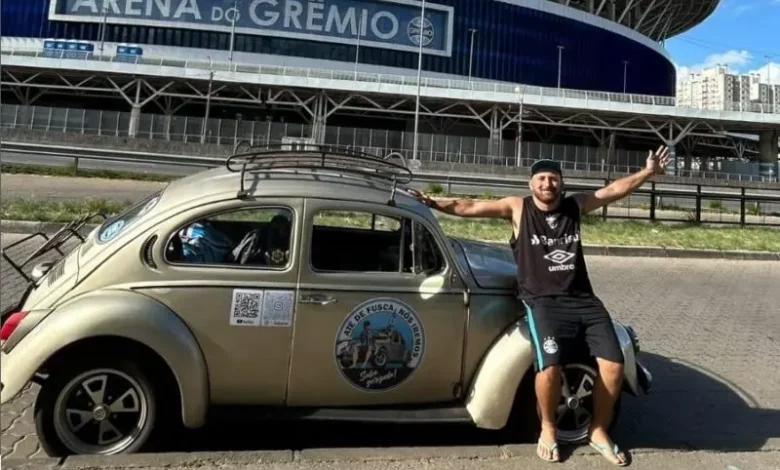 Studio Notícias | Studio TV Torcedor irá de Fusca 1974 até a Bolívia para acompanhar a estreia do Grêmio na Copa Libertadores