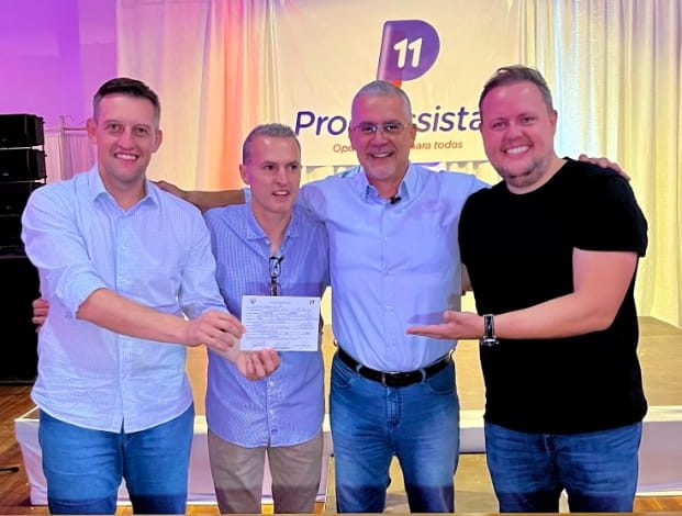 Studio Notícias | Studio TV Partido Progressistas de Veranópolis realiza evento para filiações e lança pré-candidato a prefeito