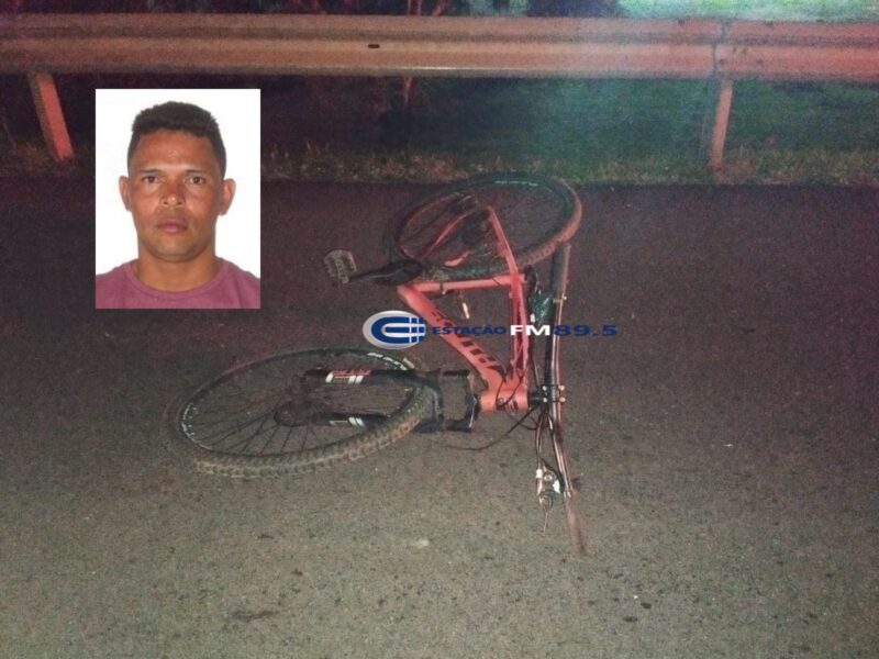 Ciclista é atropelado e morre na BR-470, em São Pedro da Serra 1 Studio Notícias | Studio TV Ciclista é atropelado e morre na BR-470, em São Pedro da Serra