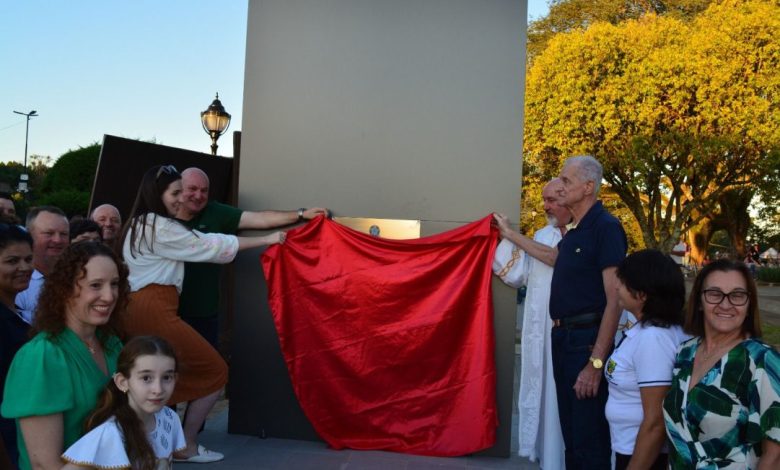 Studio Notícias | Studio TV Revitalização da Praça Bella Vista é entregue a comunidade, em Fagundes Varela