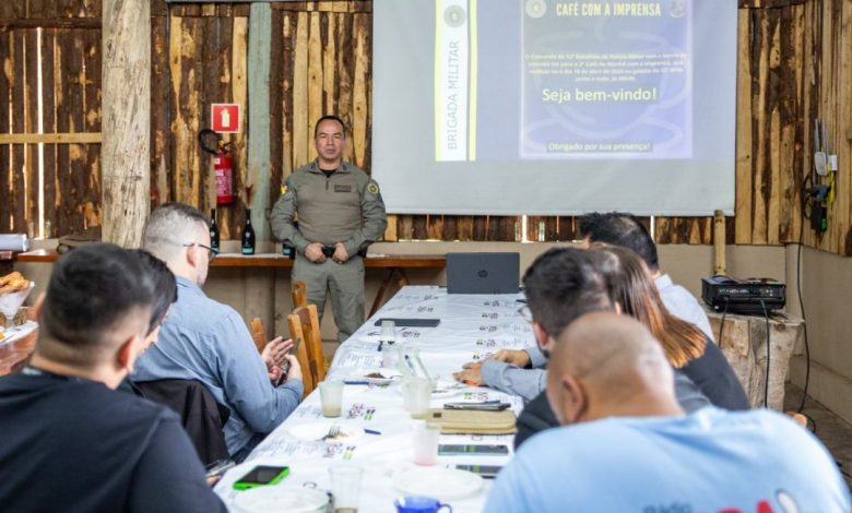 Studio Notícias | Studio TV Brigada Militar realizou Café com a Imprensa, em Caxias do Sul