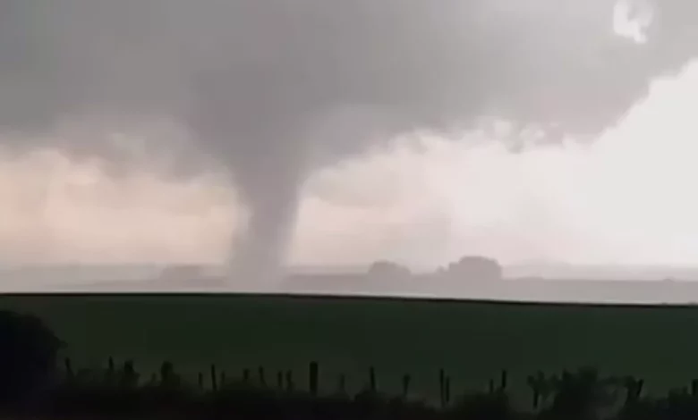 Studio Notícias | Studio TV Tornado causa danos no interior de município na Região Central do Rio Grande do Sul