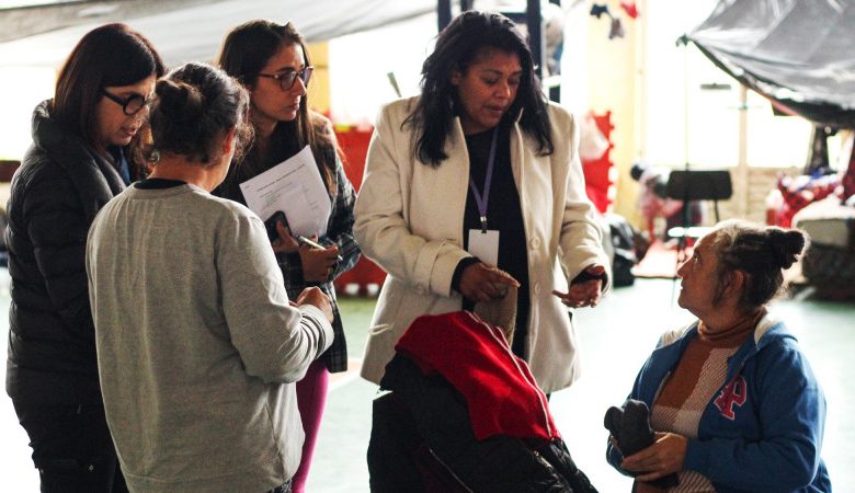 Studio Notícias | Studio TV Integrantes da Secretaria de Justiça visitam abrigo em Canoas e levantam necessidades de mulheres e pessoas com deficiência