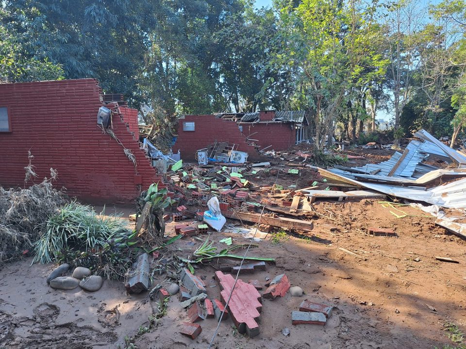 Camping destruído por enchente no interior de Marques de Souza promete reabrir estrutura no próximo verão 1 Studio Notícias | Studio TV Camping destruído por enchente no interior de Marques de Souza promete reabrir estrutura no próximo verão