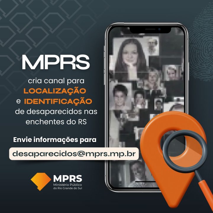 ENCHENTES NO RS: cooperação entre MPRS e MPRJ cria canal para localização e identificação de desaparecidos 1 Studio Notícias | Studio TV ENCHENTES NO RS: cooperação entre MPRS e MPRJ cria canal para localização e identificação de desaparecidos