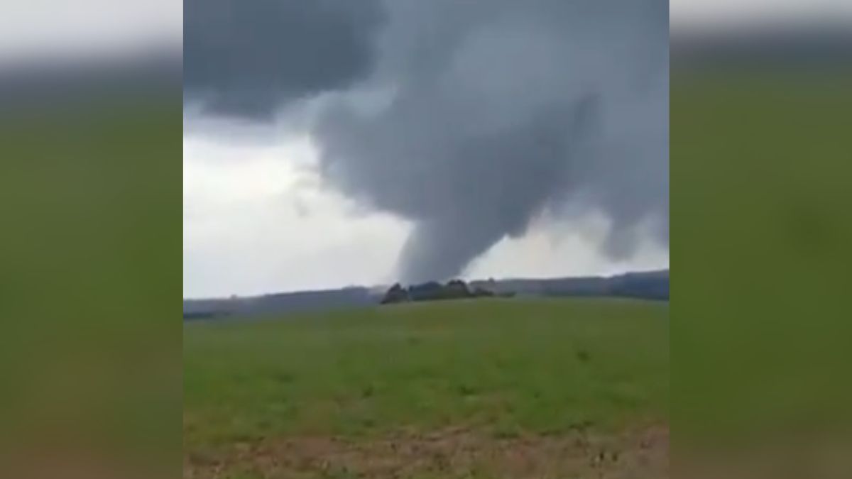 Tornado atinge zona rural do Rio Grande do Sul e derruba árvores neste sábado 1 Studio Notícias | Studio TV Tornado atinge zona rural do Rio Grande do Sul e derruba árvores neste sábado