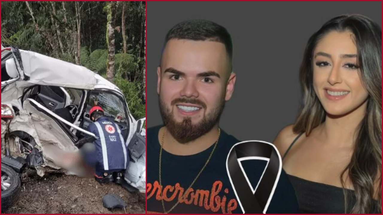 Jovens morrem em grave acidente na BR-282 em SC 1 Studio Notícias | Studio TV Jovens morrem em grave acidente na BR-282 em SC