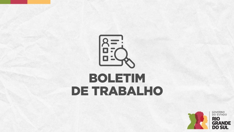 Mercado de trabalho no RS apresenta estabilidade no primeiro trimestre de 2024 1 Studio Notícias | Studio TV Mercado de trabalho no RS apresenta estabilidade no primeiro trimestre de 2024