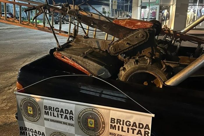 Studio Notícias | Studio TV Três homens presos em flagrante por furto no interior de Encantado