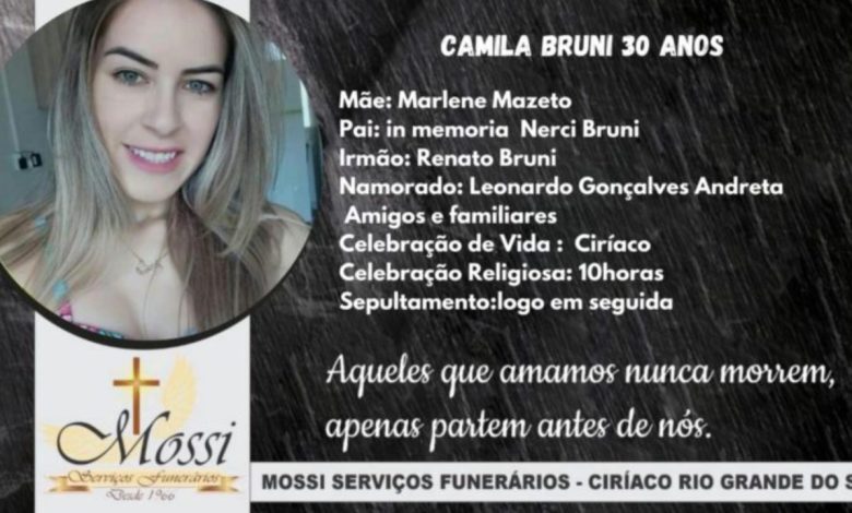 Studio Notícias | Studio TV Jovem encontrada sem vida em Veranópolis foi sepultada em Ciríaco