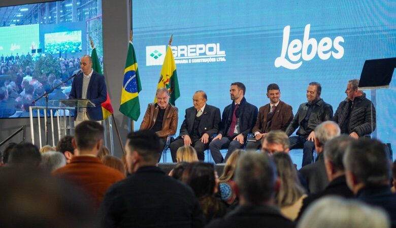 Studio Notícias | Studio TV Leite participa da inauguração da primeira etapa do maior complexo logístico privado do RS, com investimento de R$ 500 milhões
