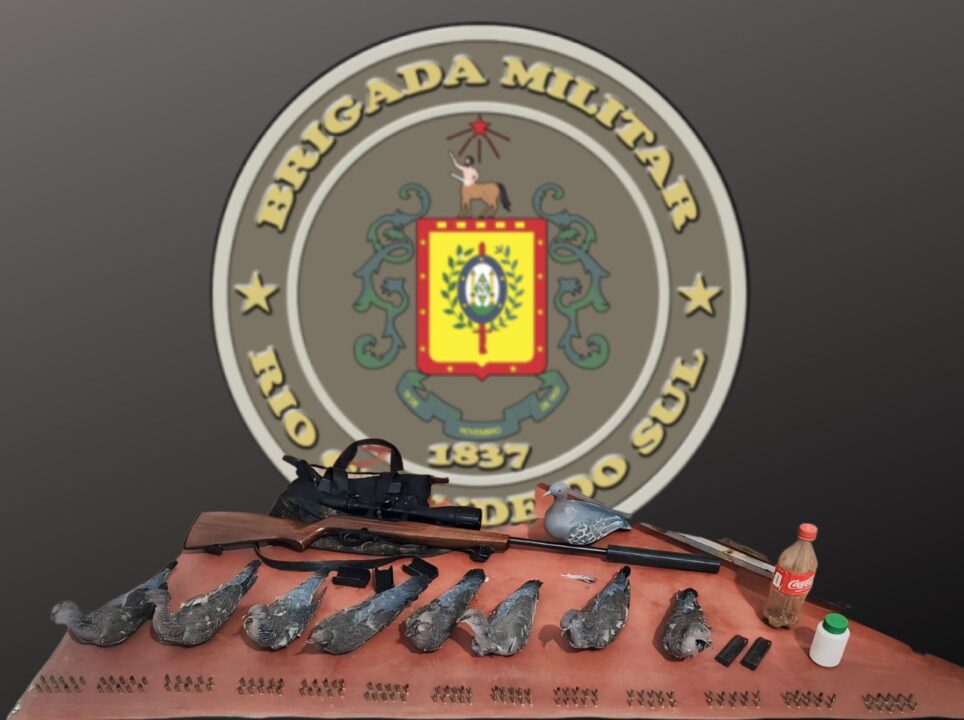 Brigada Militar realiza prisão por crime contra fauna durante Operação Embarcada no Rio Uruguai em Doutor Maurício Cardoso/RS 1 Studio Notícias | Studio TV Brigada Militar realiza prisão por crime contra fauna durante Operação Embarcada no Rio Uruguai em Doutor Maurício Cardoso/RS