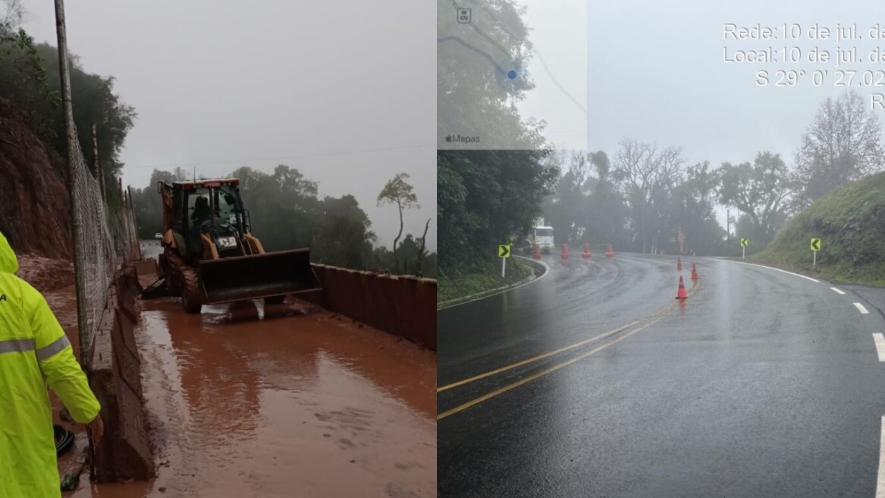 Serra das Antas entre Veranópolis e Bento Gonçalves é liberada para tráfego na tarde desta quarta-feira, 10 1 Studio Notícias | Studio TV Serra das Antas entre Veranópolis e Bento Gonçalves é liberada para tráfego na tarde desta quarta-feira, 10
