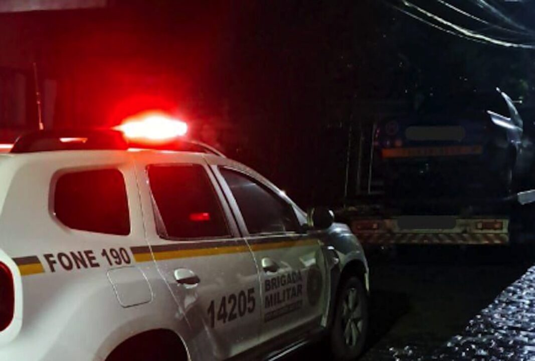 Brigada Militar de Taquara recupera veículo furtado e prende suspeito 1 Studio Notícias | Studio TV Brigada Militar de Taquara recupera veículo furtado e prende suspeito