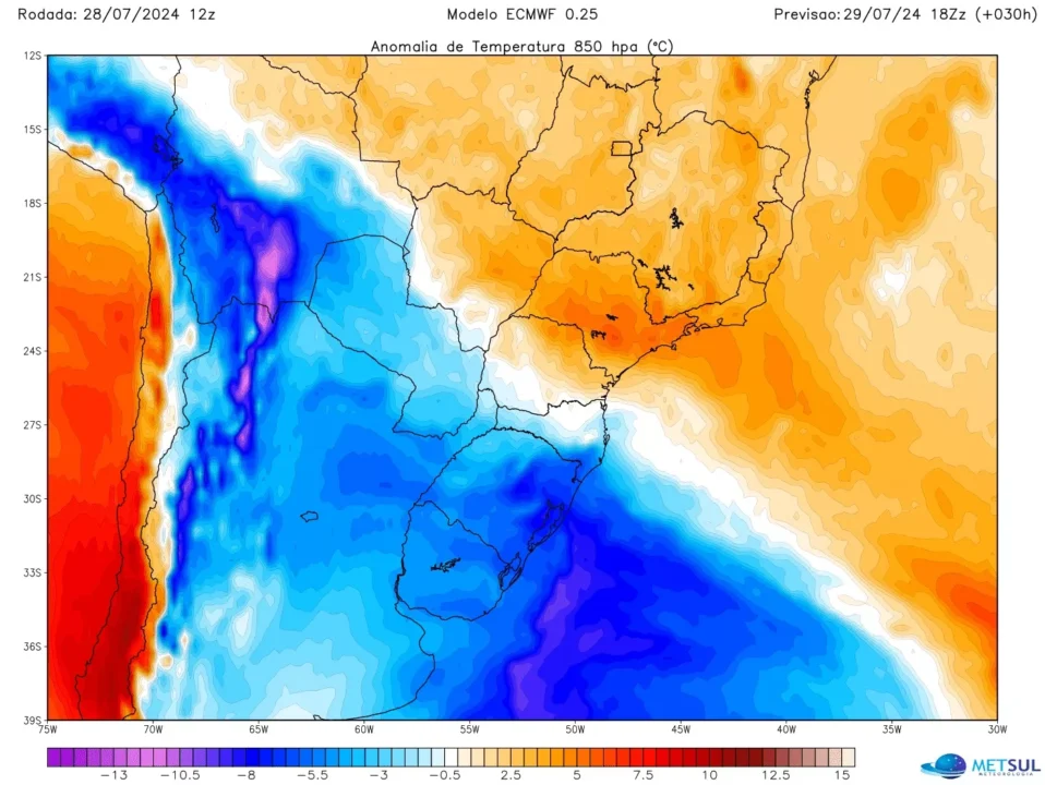 Massa de ar frio avança e vai derrubar mais a temperatura 1 Studio Notícias | Studio TV Massa de ar frio avança e vai derrubar mais a temperatura