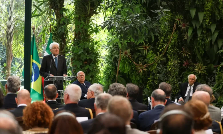 Studio Notícias | Studio TV Brasil e a Itália convergem em questões mundiais, diz Mattarella