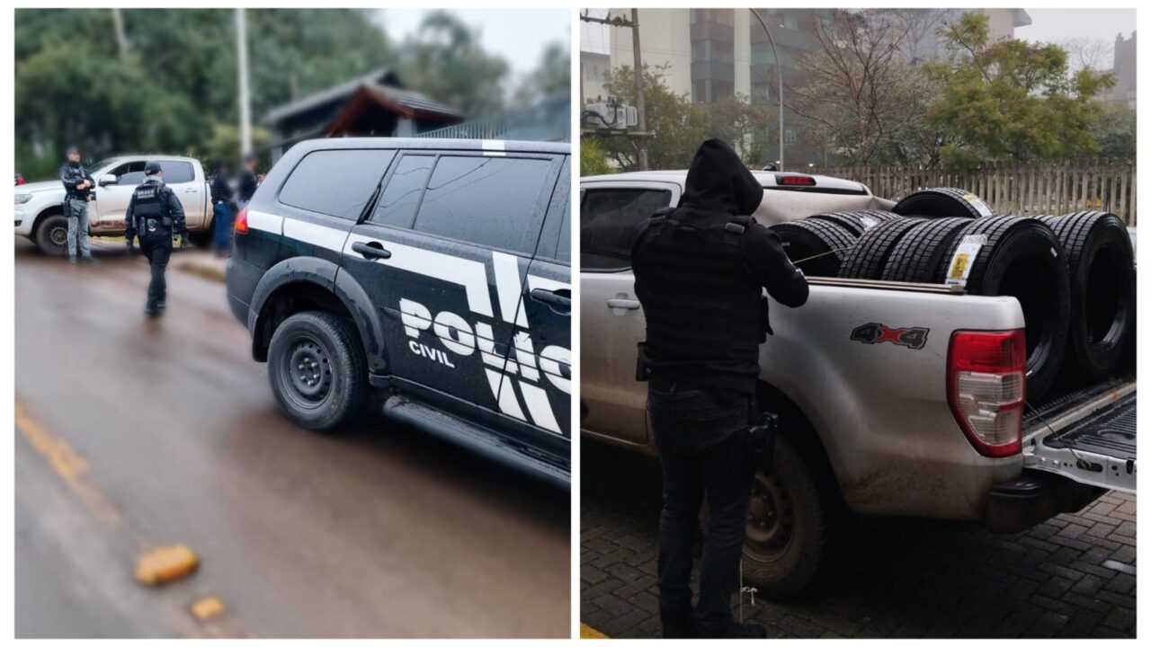 Polícia Civil desvenda roubo avaliado em R$ 450 mil a transportadora de Nova Prata 1 Studio Notícias | Studio TV Polícia Civil desvenda roubo avaliado em R$ 450 mil a transportadora de Nova Prata