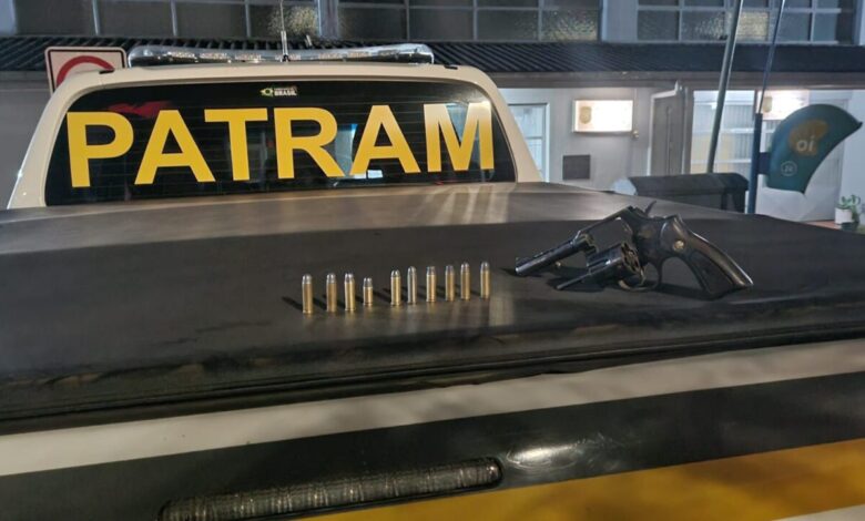 Studio Notícias | Studio TV Brigada Militar prende homem por porte ilegal de arma de fogo em Cruz Alta