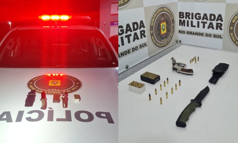 Studio Notícias | Studio TV Brigada Militar prende casal suspeito de homicídio de homem de 48 anos em União da Serra