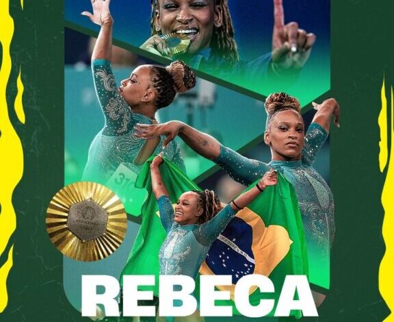 Studio Notícias | Studio TV Rebeca Andrade é celebrada por lendas do esporte brasileiro