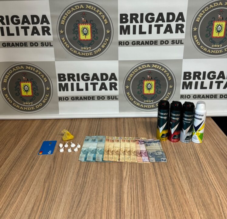 Brigada Militar prende homem por tráfico de drogas em Bento Gonçalves 1 Studio Notícias | Studio TV Brigada Militar prende homem por tráfico de drogas em Bento Gonçalves