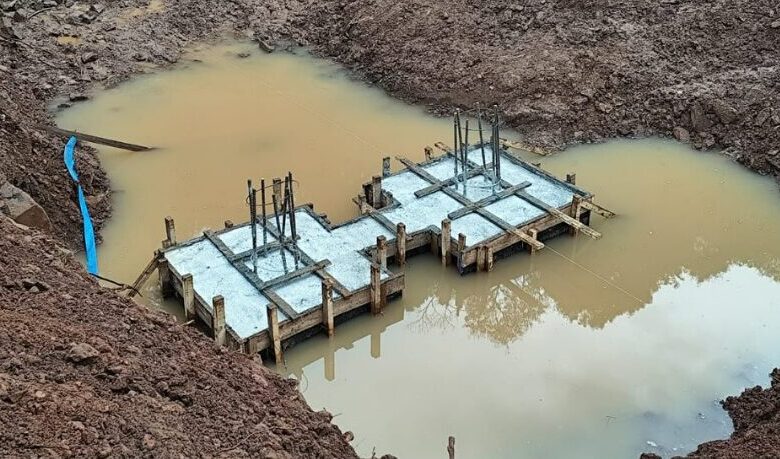 Studio Notícias | Studio TV Atualização da obra da ponte entre Cotiporã e Dois Lajeados avança com construção dos pilares
