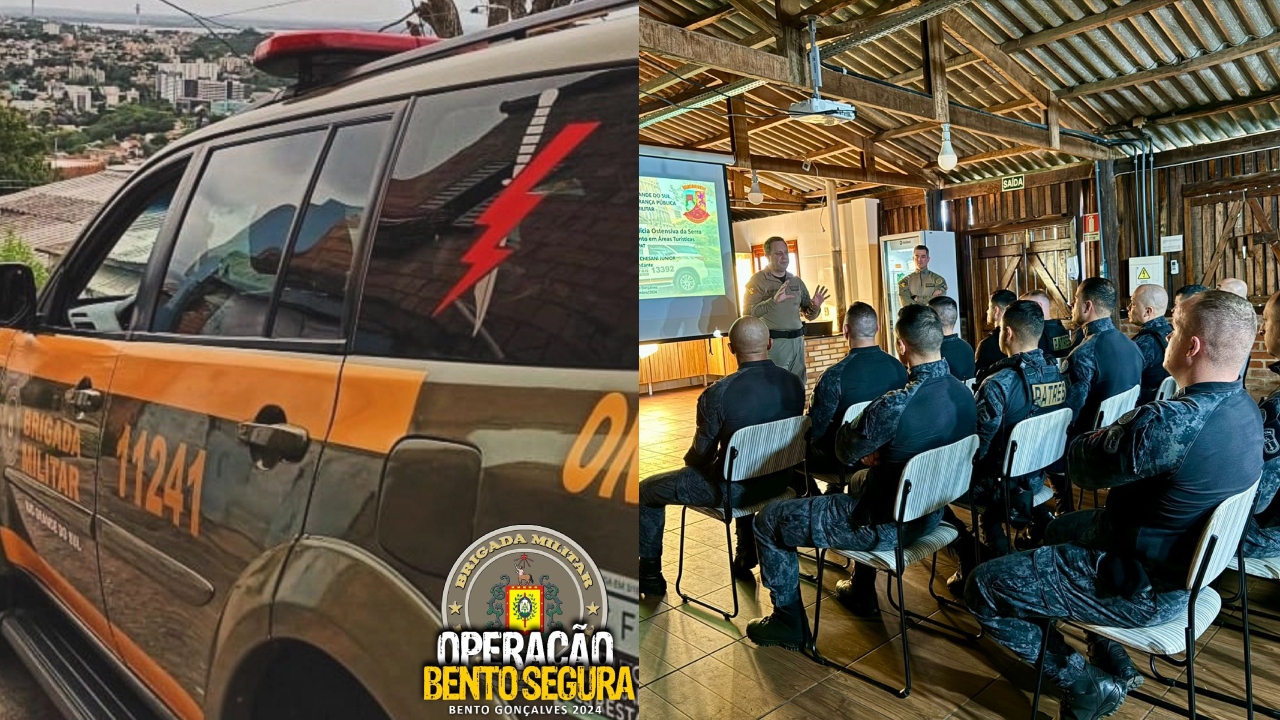 Brigada Militar de Bento Gonçalves recebe reforço das Patrulhas Especiais (PATRES) 1 Studio Notícias | Studio TV Brigada Militar de Bento Gonçalves recebe reforço das Patrulhas Especiais (PATRES)