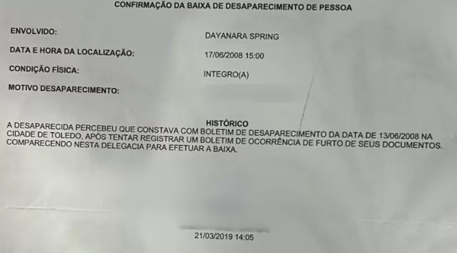 Costureira descobre que estava "desaparecida" há 11 anos ao registrar boletim de ocorrência 1 Studio Notícias | Studio TV Costureira descobre que estava "desaparecida" há 11 anos ao registrar boletim de ocorrência