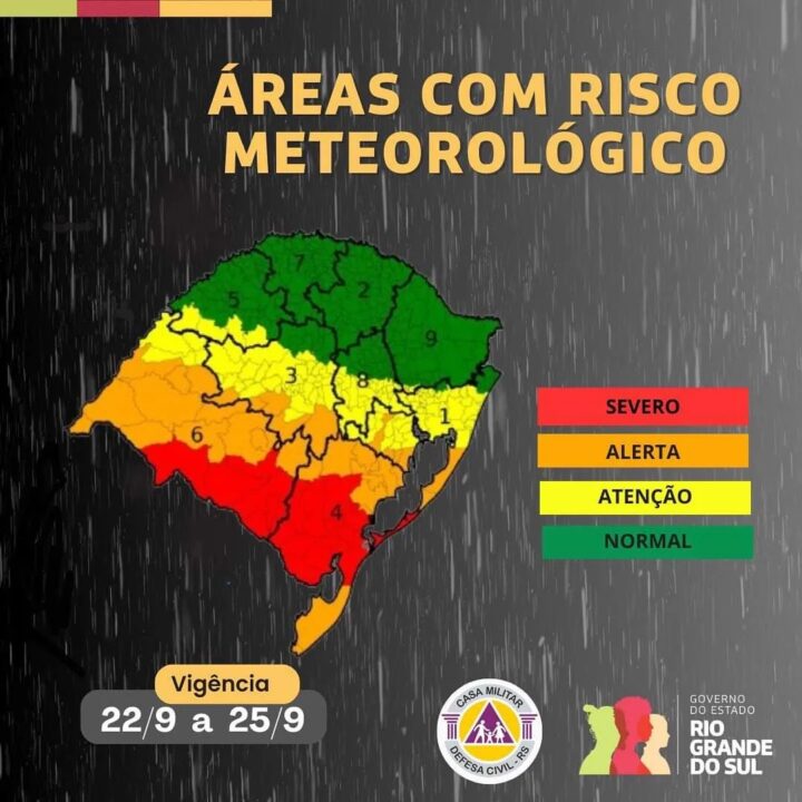 Frente fria traz temporais e risco de granizo ao RS nos próximos dias, segundo Sala de Situação 1 Studio Notícias | Studio TV Frente fria traz temporais e risco de granizo ao RS nos próximos dias, segundo Sala de Situação