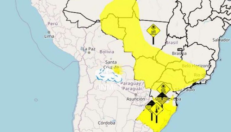 Studio Notícias | Studio TV Inmet emite alerta para condições climáticas adversas no Rio Grande do Sul