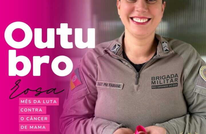 Studio Notícias | Studio TV Solidariedade em ação: Brigada Militar de Vacaria arrecada lenços para mulheres em tratamento