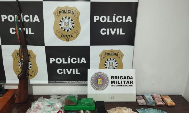 Studio Notícias | Studio TV Brigada Militar e Polícia Civil realizam operação conjunta em Ipê