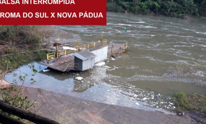 Studio Notícias | Studio TV Balsa entre Nova Roma do Sul e Nova Pádua volta a operar neste domingo