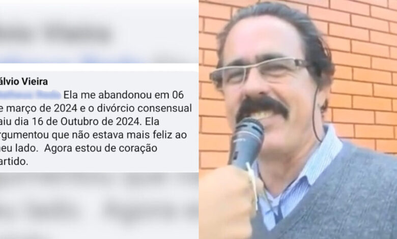 Studio Notícias | Studio TV Catarinense dono do meme “tainha, vinho e muito sexo” anuncia divórcio e comove internet