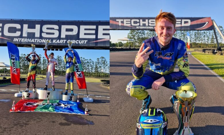 Studio Notícias | Studio TV Piloto Germano Peruzzo brilha na Copa Kmkzy Corsa com P1 e P3 no geral