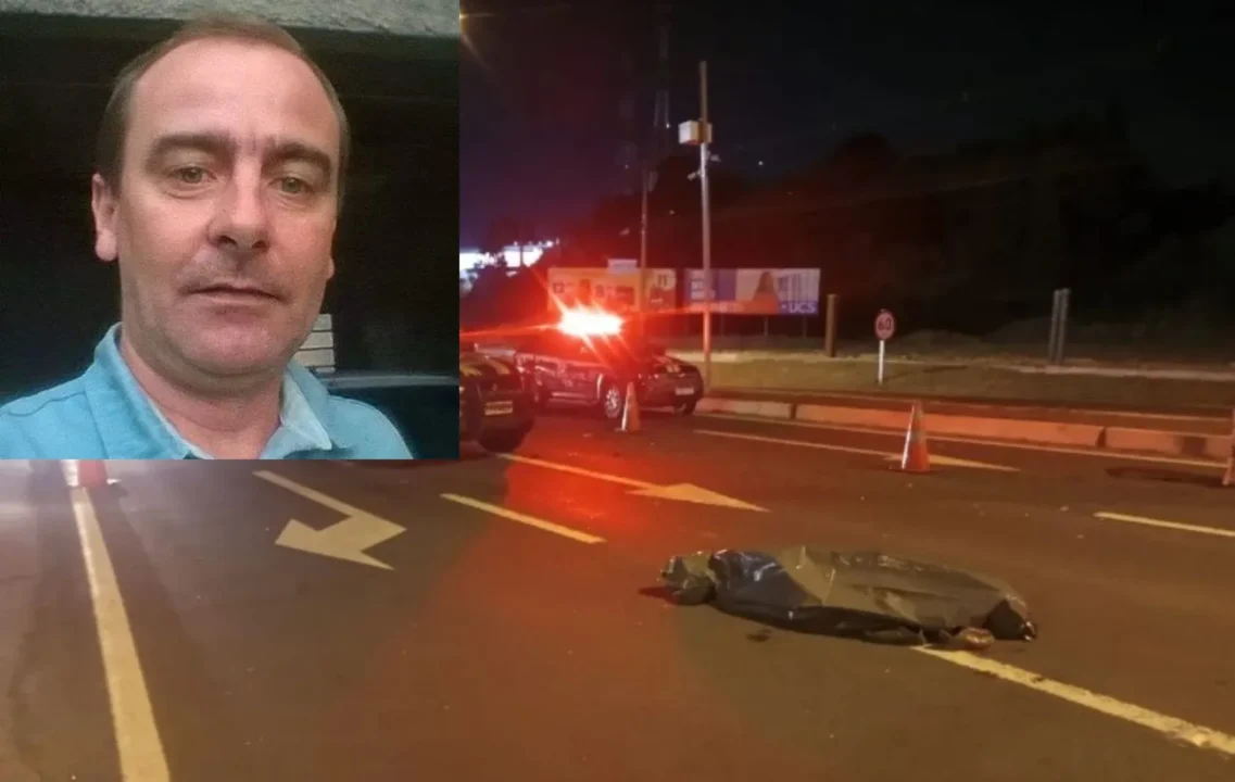 Identificado homem que morreu atropelado na BR-116, em Caxias do Sul 1 Studio Notícias | Studio TV Identificado homem que morreu atropelado na BR-116, em Caxias do Sul