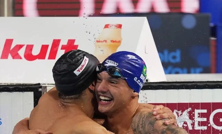 Studio Notícias | Studio TV Guilherme Caribé fatura segunda prata no Mundial de piscina curta