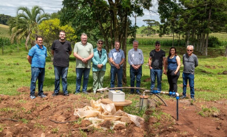Studio Notícias | Studio TV Rede de água e nova estrada foram inauguradas na Linha Garibaldi e Comunidade São Luiz, no interior de Nova Prata